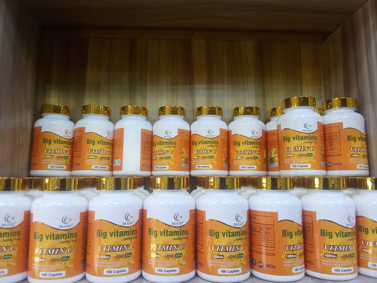 Big Vitamins — Vitamin C + Zinc — bulk wholesale supplement